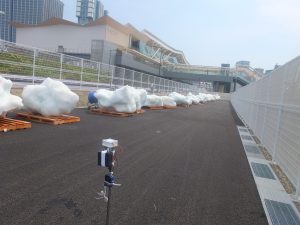 北海道の流氷が、真夏の東京に出現‼ サスナテブルプロジェクト 「COOL IT DOWNプロジェクト」